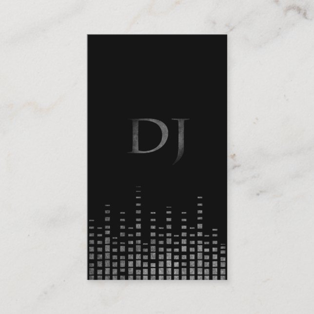 Schmutz DJ-Visitenkarte Visitenkarte (Vorderseite)