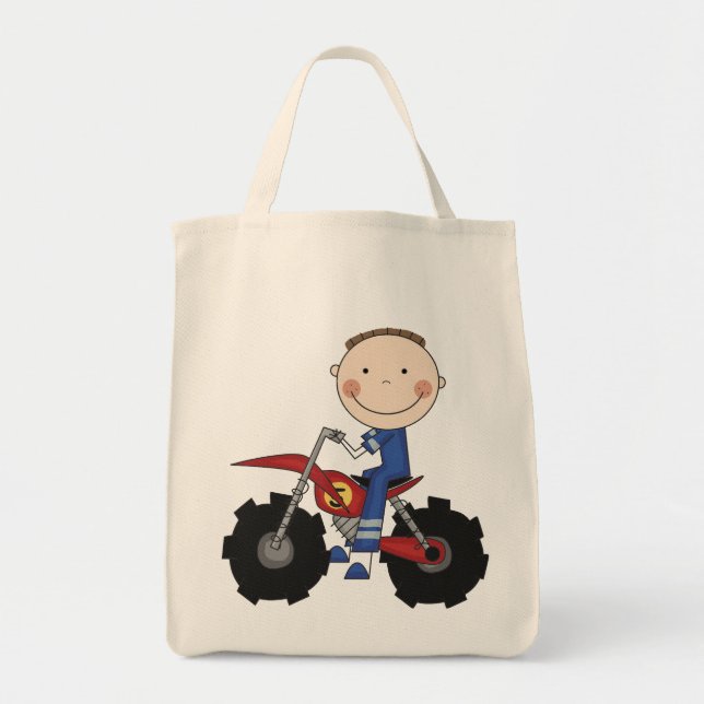 Schmutz-Fahrrad - Jungen-T-Shirts und Geschenke Tragetasche (Vorne)