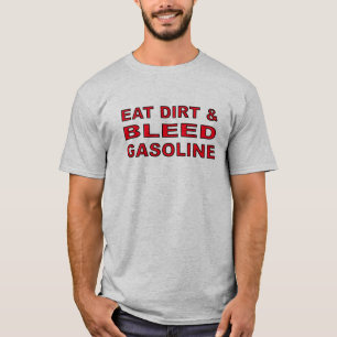 Schmutz-Fahrrad-Shirt - Blutgas T-Shirt