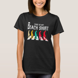 Schmutz Fischen Metalldetektor Dies Ist Mein Stran T-Shirt