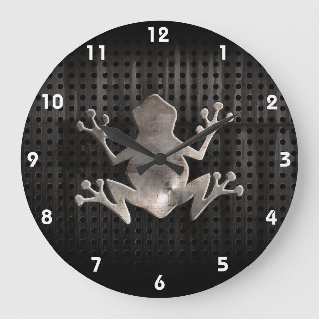 Schmutz-Frosch Große Wanduhr (Vorderseite)