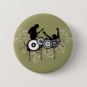 Schmutz-Gitarre Button