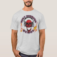 Schmutz-grabender Dämon-T - Shirt