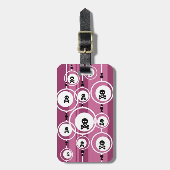 Schmutz-Hintergrund Gepäckanhänger (Vorderseite vertikal)