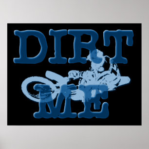Schmutz ich Motocross-Schmutz-Fahrrad-Plakat Poster