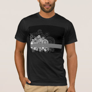 Schmutz kreist T-Stück ein T-Shirt