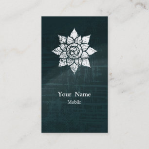 Schmutz-Mandala Visitenkarte