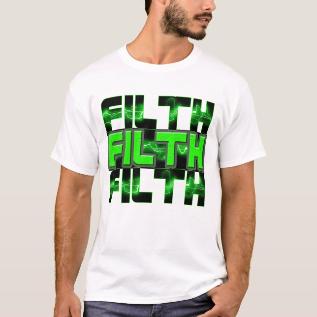 SCHMUTZ Musik Dubstep Electro-Rave Bass-DJ-SCHMUTZ T-Shirt (Vorderseite)