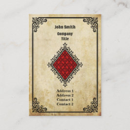 Schmutz-Pikass Visitenkarte