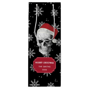 Schmutz-Schädel Sankt Geschenktüte Für Weinflaschen