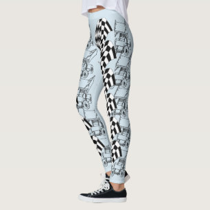 Schmutz Sprint-Auto-Leggings #4 Leggings