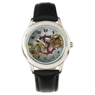 Schmutz Steampunk Uhren und Gänge
