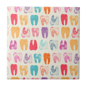 Schmutz-Zahn-Muster Fliese