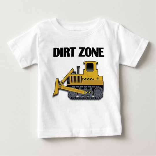Schmutz-Zone (Planierraupe) - Baby-feines Jersey-T Baby T-shirt