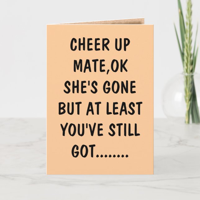 Schmutzfänger Karte (Vorderseite)