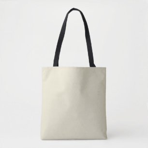 Schmutzig weißer Einheitsfarbton Tasche