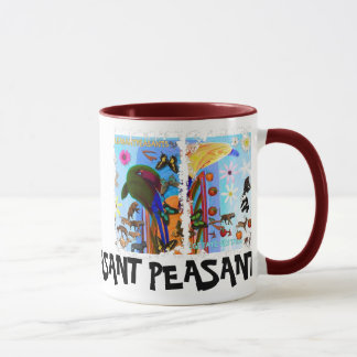 Schmutzige 3 Kasten-Wecker-Tasse Tasse