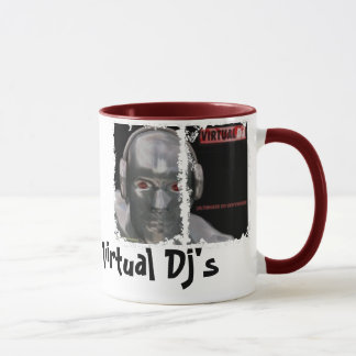 Schmutzige 3 Kasten-Wecker-Tasse Tasse