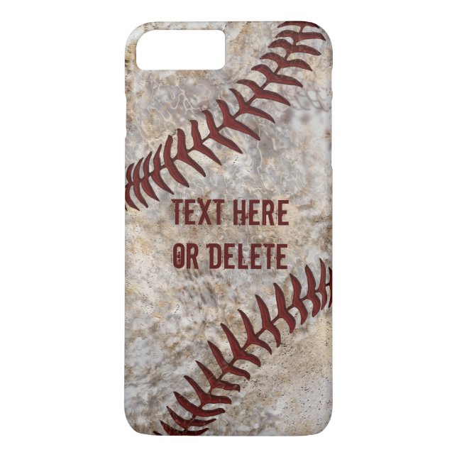 Schmutzige Baseball iPhone Hüllen, iPhone 7, 6 Case-Mate iPhone Hülle (Rückseite)