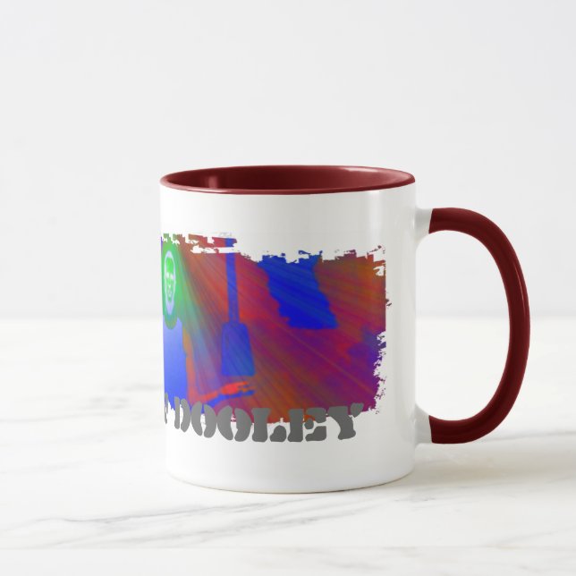 Schmutzige Grenzwecker-Tasse Tasse (Rechts)