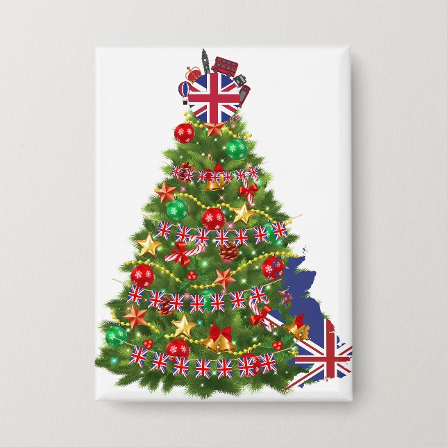 Schmutzige Pullover für Ihre gesamte britische Fam Button (Vorderseite)