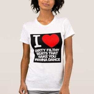 schmutzige Schläge T-Shirt