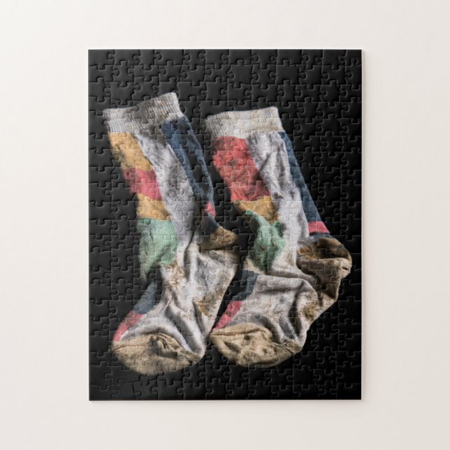 Schmutzige Socken Sammlung (Vertikal)