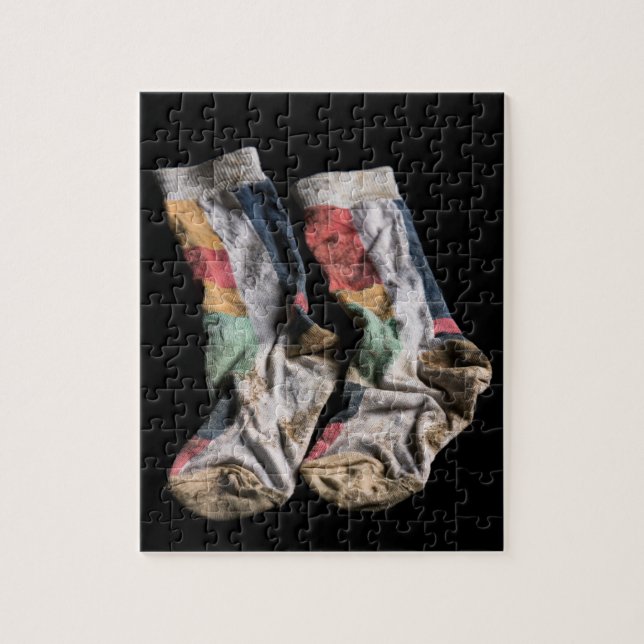 Schmutzige Socken Sammlung (Vertikal)