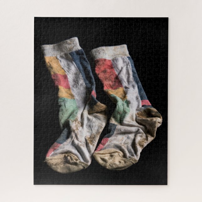 Schmutzige Socken Sammlung (Vertikal)