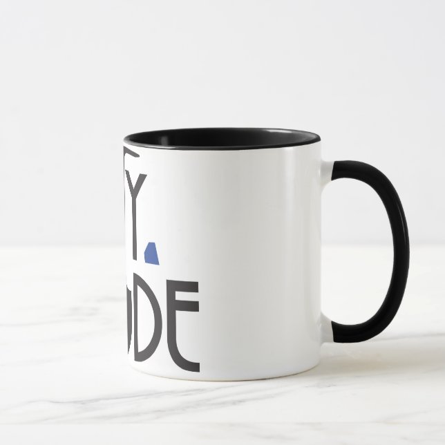 Schmutzige Typ-Kaffee-Tasse Tasse (Rechts)