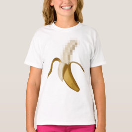 Schmutzige zensierte abgezogene Banane T-Shirt