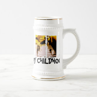 Schmutziger 3 Kasten Stein Bierglas