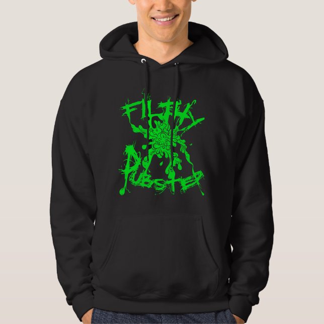 Schmutziger Dubstep Hoodie (Vorderseite)