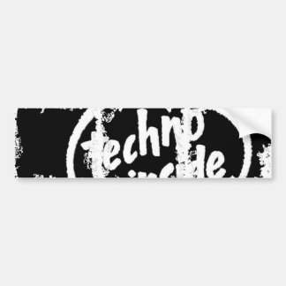 Schmutziger Foto-Autoaufkleber Autoaufkleber