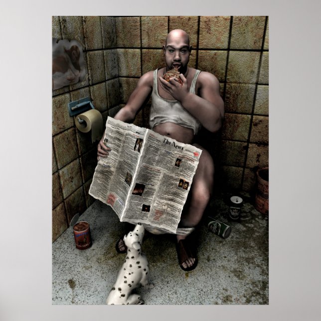 schmutziger Mann Poster (Vorne)