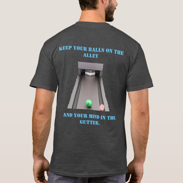 Schmutziger SinnesBowling T-Shirt (Rückseite)