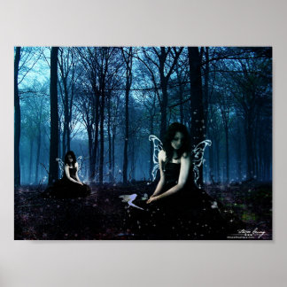 schmutziger Wald Poster