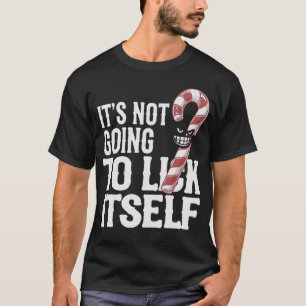Schmutziger Weihnachts-Candycane T-Shirt