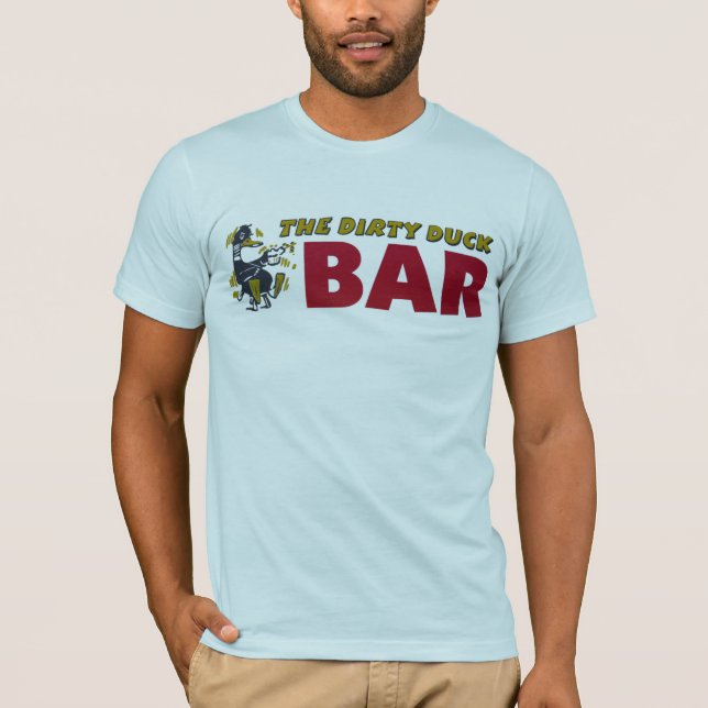 Schmutziges Enten-Bar T-Shirt (Vorderseite)