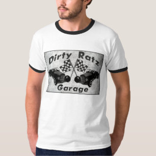 Schmutziges Ratz Garagen-Shirt T-Shirt