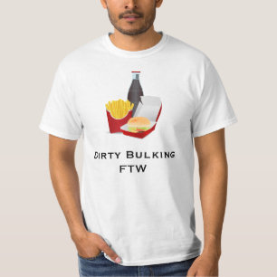 Schmutziges sperrig seiendes FTW T-Shirt
