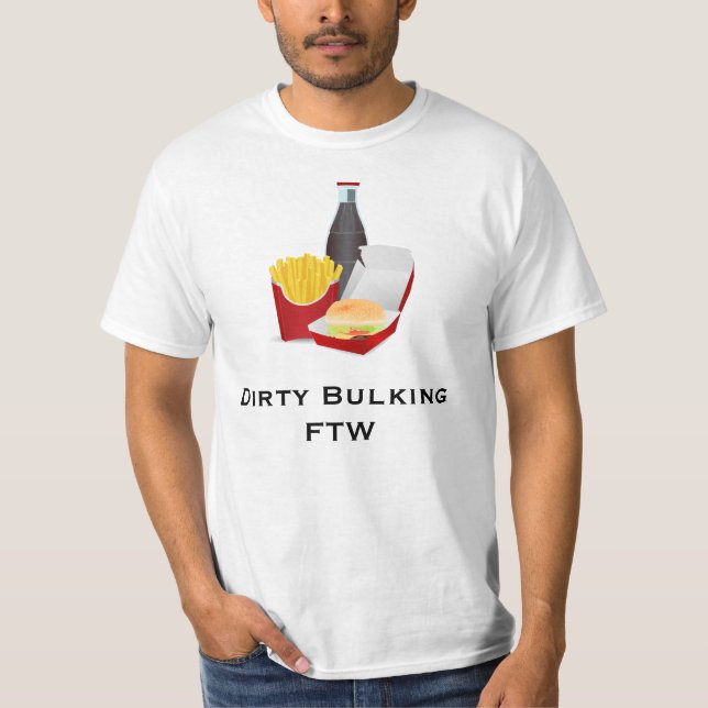 Schmutziges sperrig seiendes FTW T-Shirt (Vorderseite)