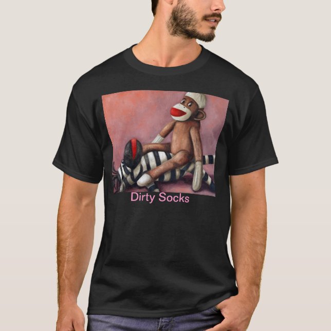 Schmutziges Spielen der Socken-3 schmutzig T-Shirt (Vorderseite)