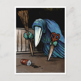 Schnabelperchten - Spooky Weihnachten Critter Postkarte