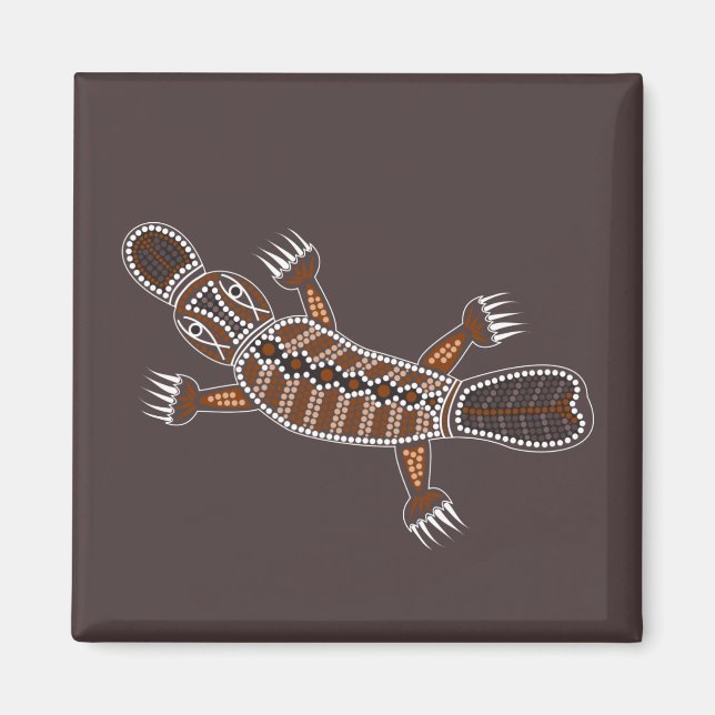 Schnabeltier oder Platypus Magnet (Vorne)