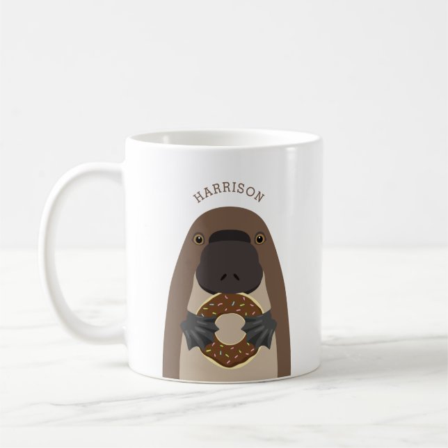 Schnabeltier-Tassen Kaffeetasse (Links)
