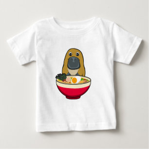 Schnabeltier und Ramen Baby T-shirt