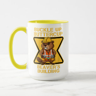 Schnall An, Buttercup-Biber-Arbeitsplatz-Sicherhei Tasse