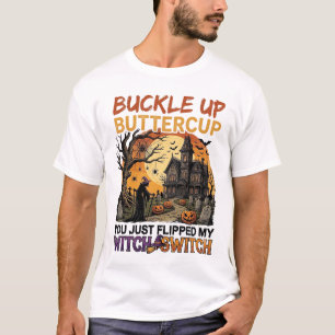 Schnall Dich An, Schmetterlingshexe Schalter Hallo T-Shirt