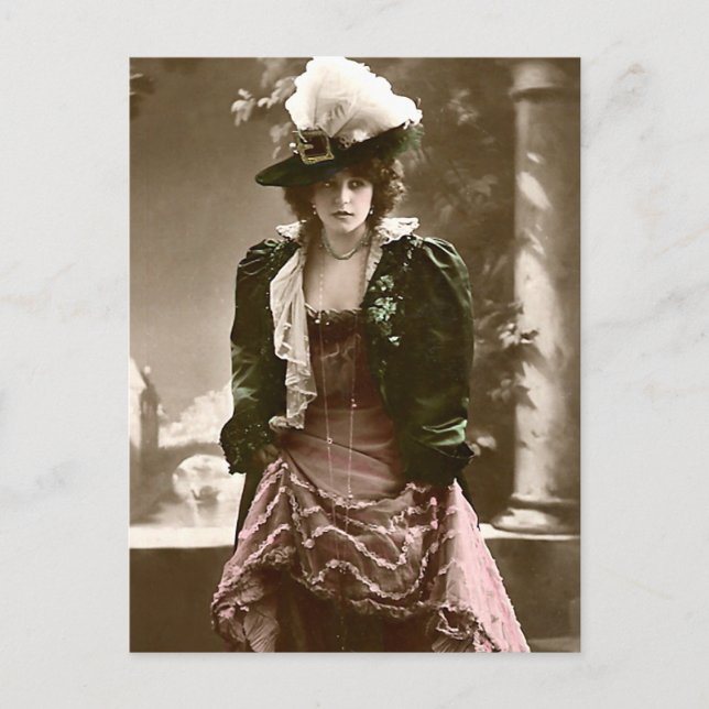 Schnallen Federn und mehr Postkarte (Vorderseite)